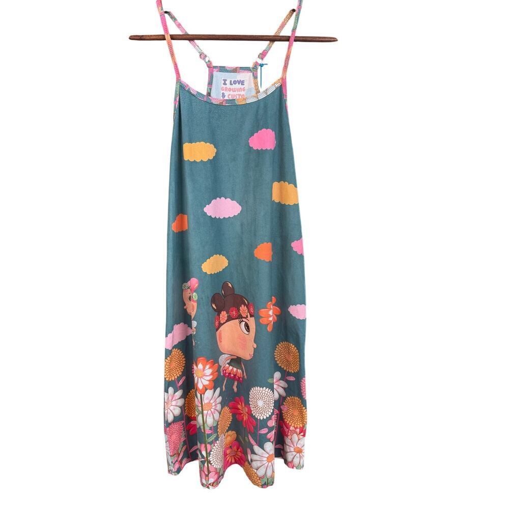 Custo Barcelona Kids Designer RARE Limited Edition Fairy Boho Dress NWT Size 14